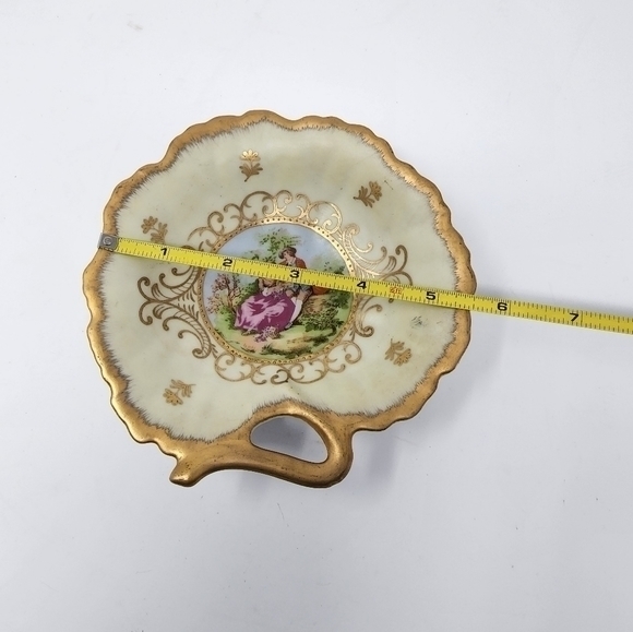 Vintage Lefton 377 Candy‎ Trinket Dish Victorian Couple Made in Germany - Picture 3 of 11